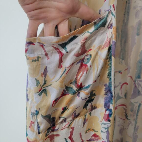 90s Silk Robe - Picture 4 of 9